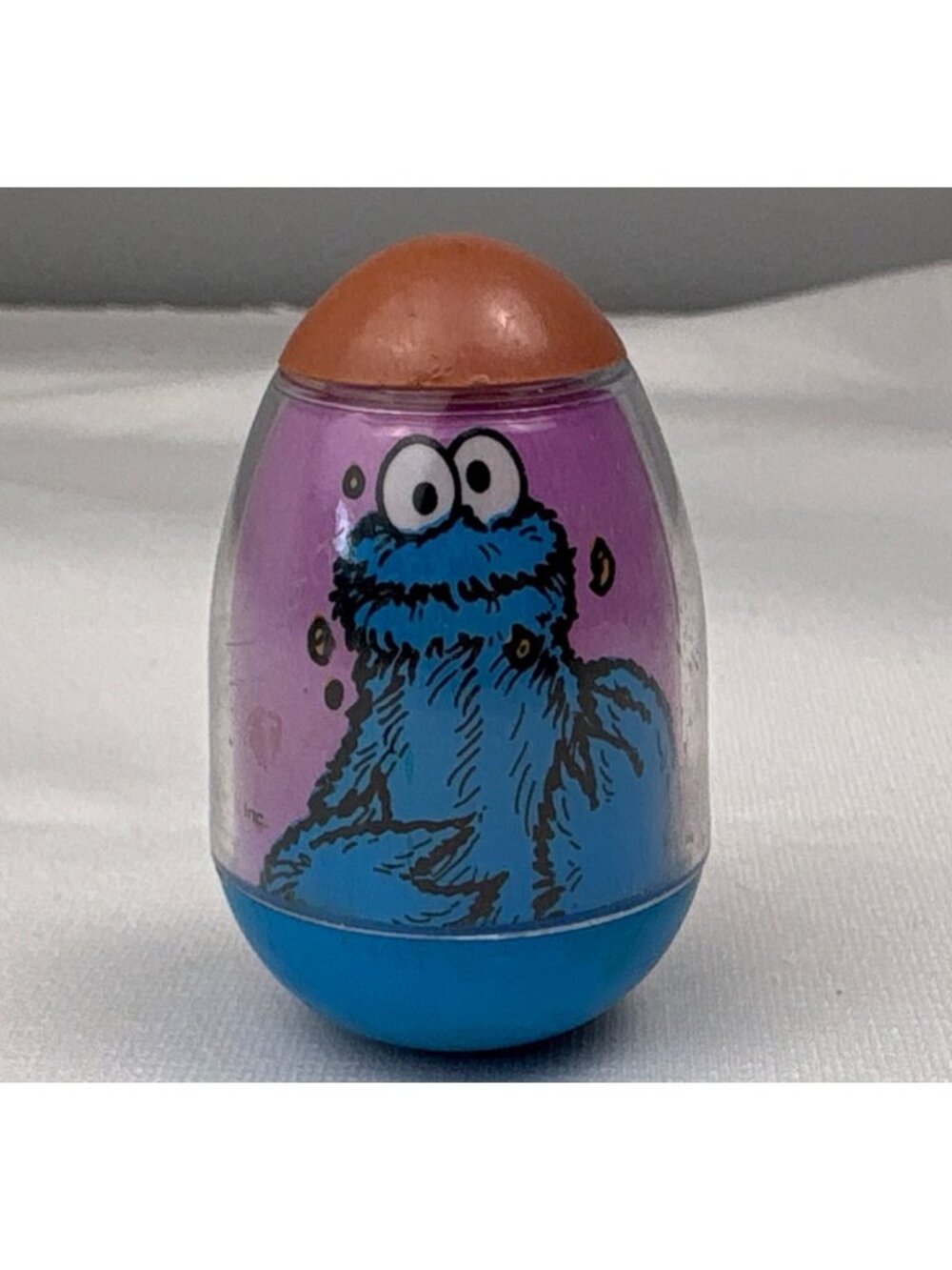 Sesame Street Weebles Set 1982 Cookie Monster & Friends Collectible Toys